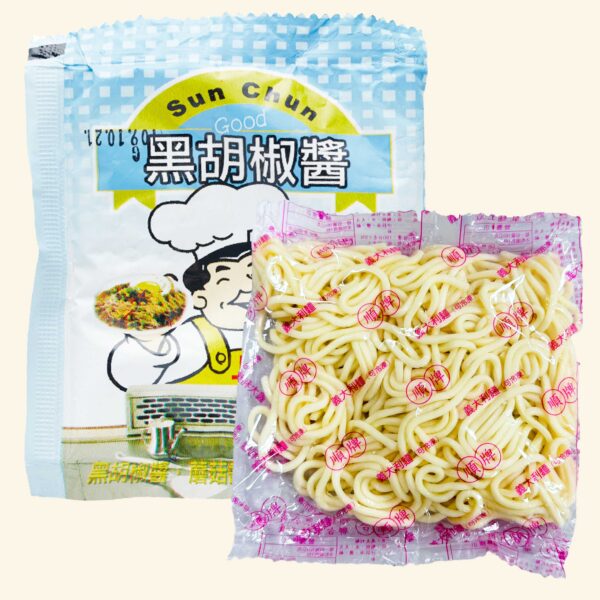 黑胡椒醬鐵板麵